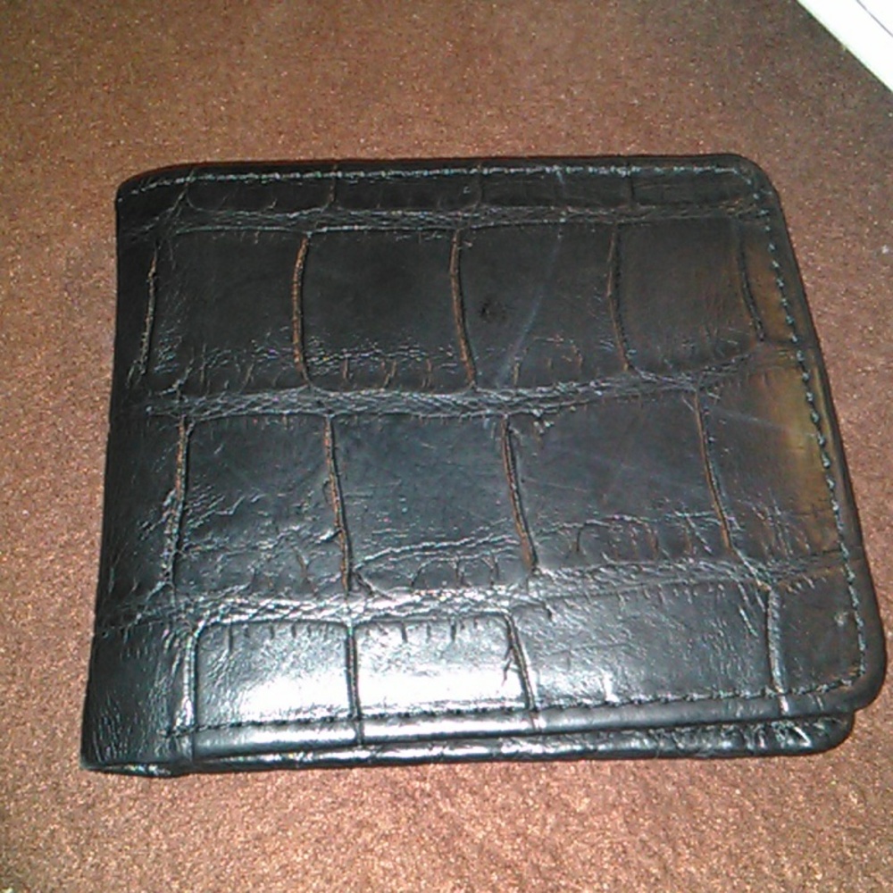 Tecovas alligator 🐊 skin,genuine, wallet